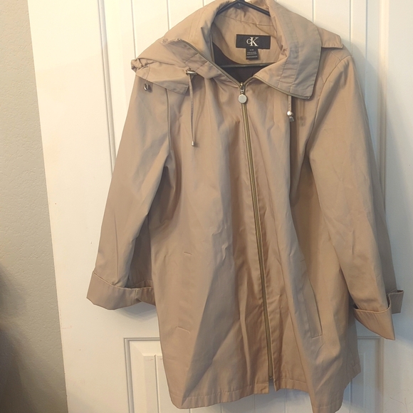 Calvin Klein Jackets & Blazers - Calvin Klein  Hooded Trench